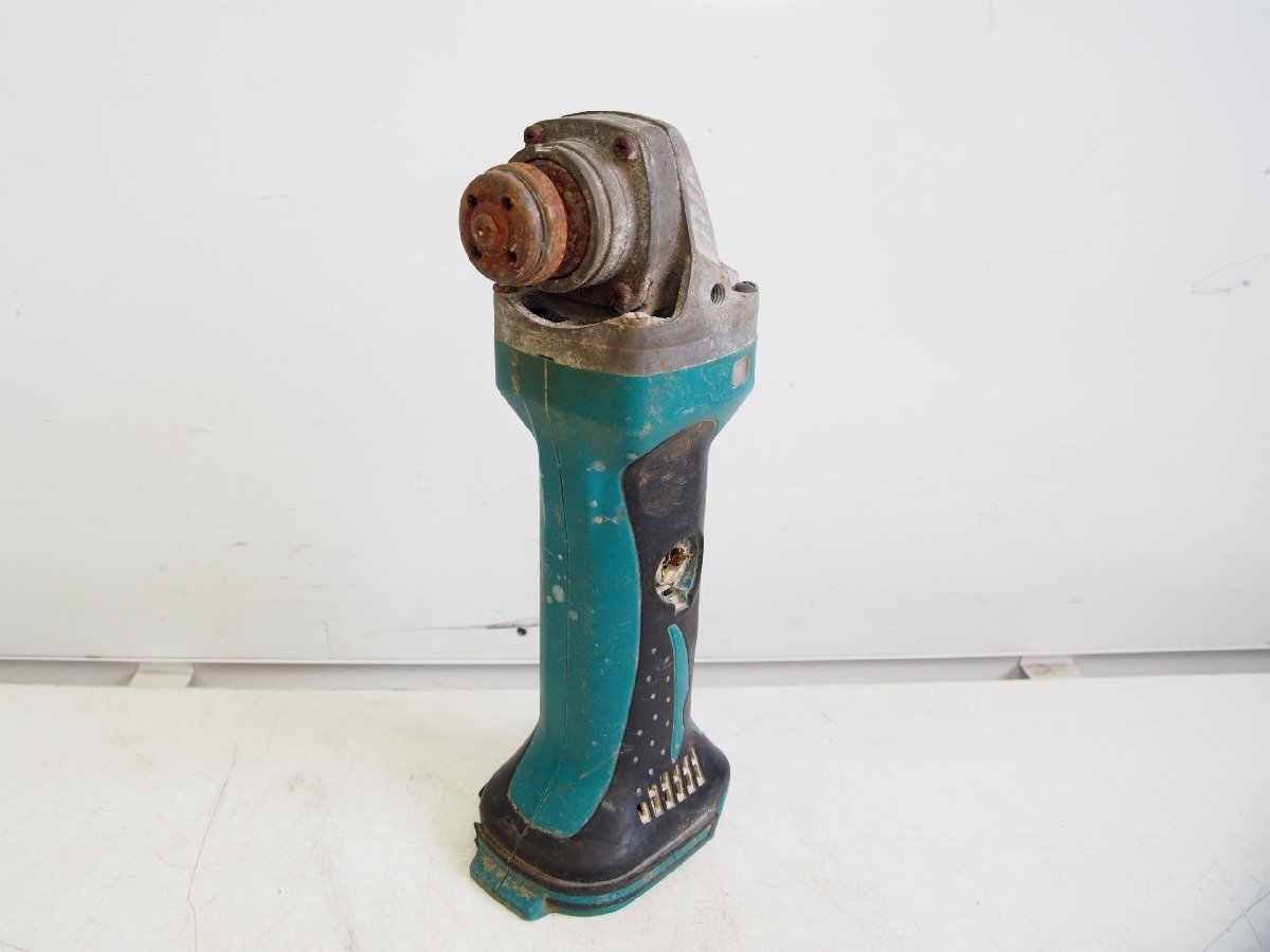 ☆【2T0619-10】 makita マキタ 100mm 充電式ディスクグラインダ GA402D 18V 本体のみ 電動工具 ジャンク