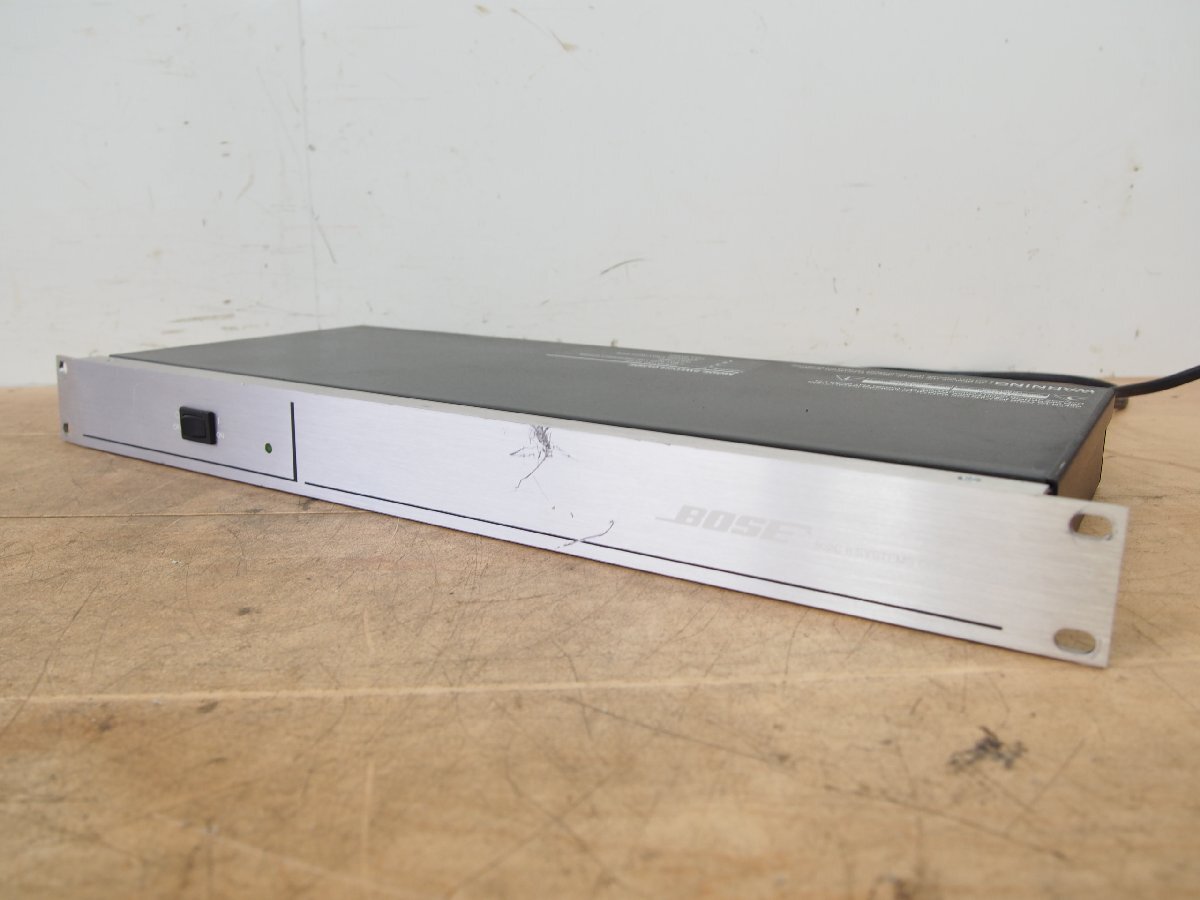 ☆【1T0807-4】 BOSE ボーズ スピーカーシステムコントローラー 802C II 100V オーディオ機器 通電OK ジャンク