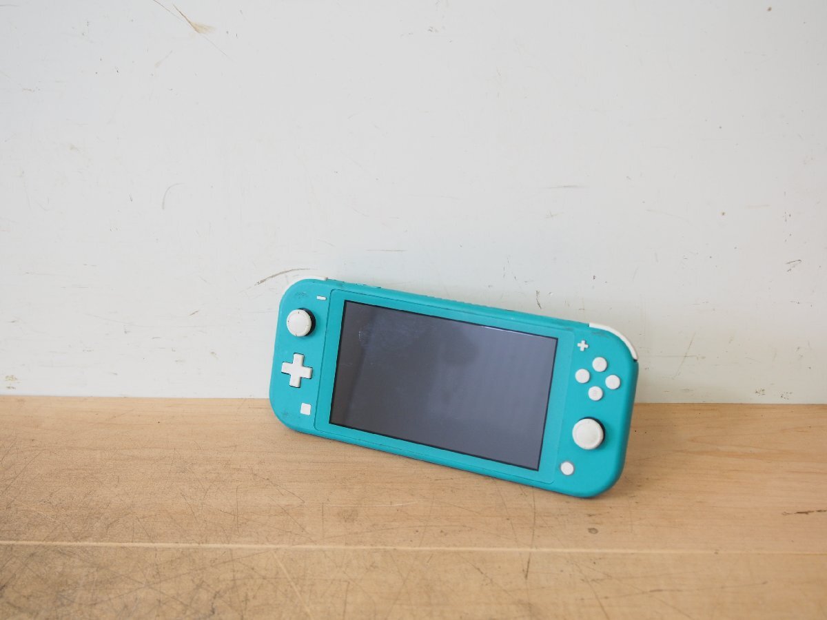 ☆【2T0612-16】 Nintendo ニンテンドー Switch lite HDH-001 100V ターコイズブルー ジャンク