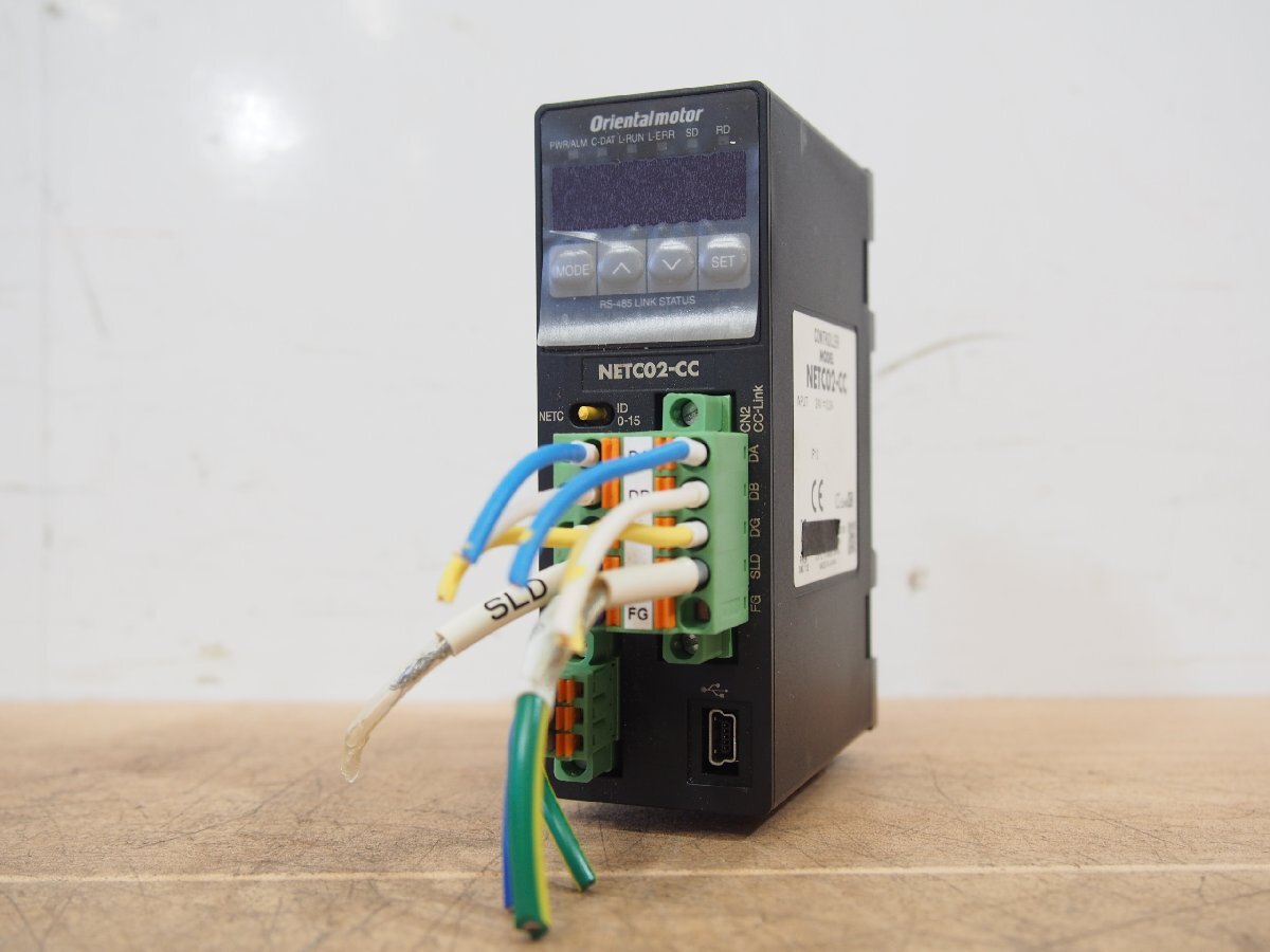 ☆【1T0811-8】 Orientalmotor オリエンタルモーター ネットワークコンバータ NETC02-CC 2020/06 CC-Link V2 動作保証