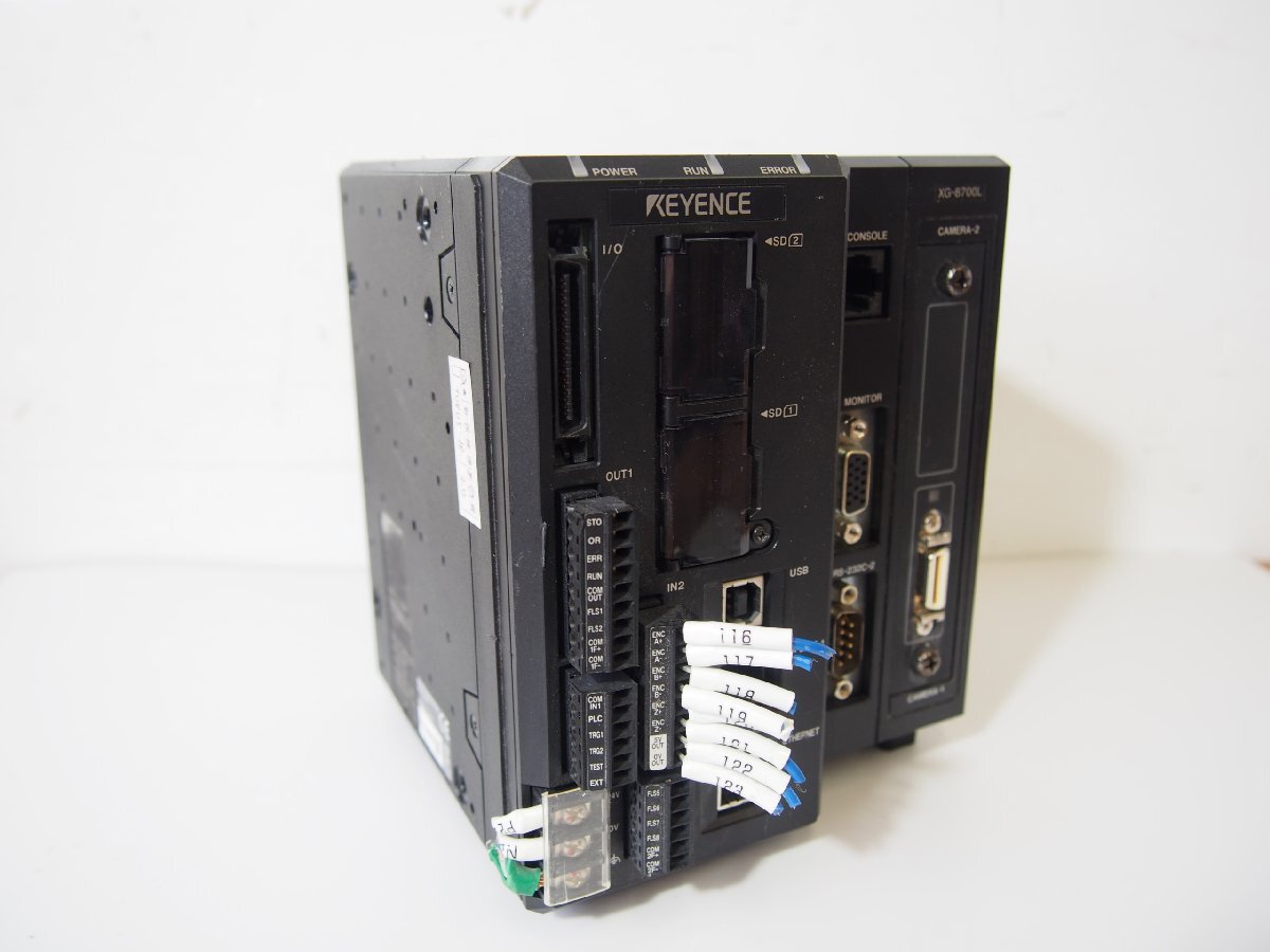 ☆【1T0805-18】 KEYENCE キーエンス マルチ画像システム コントローラー XG-8700L ジャンク