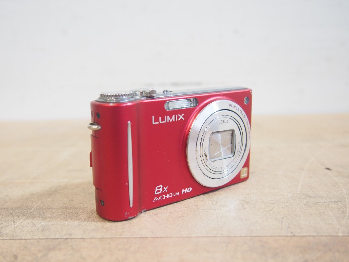 ☆【2T0618-8】 Panasonic パナソニック デジカメ DMC-ZX3 LUMIX LEICA DC VARIO-ELMAR 1:3.3-5.9/4.5-36 ASPH. ジャンク