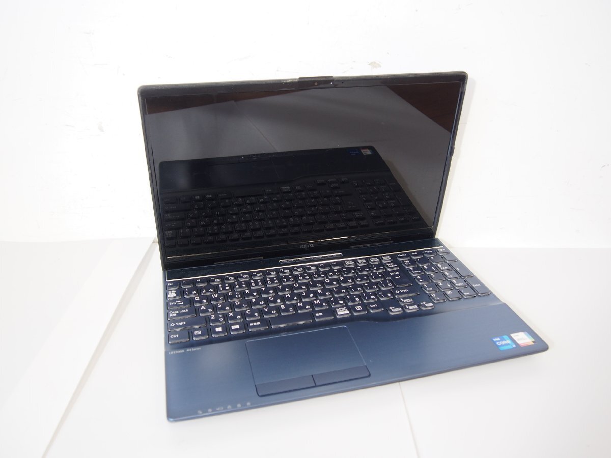 ☆【3F0728-1】 FUJITSU ノートPC LIFEBOOK AH53/F3 SRKSB(Inter Core i7-1195G7 @5.00GHz?) 15.6インチ ジャンク