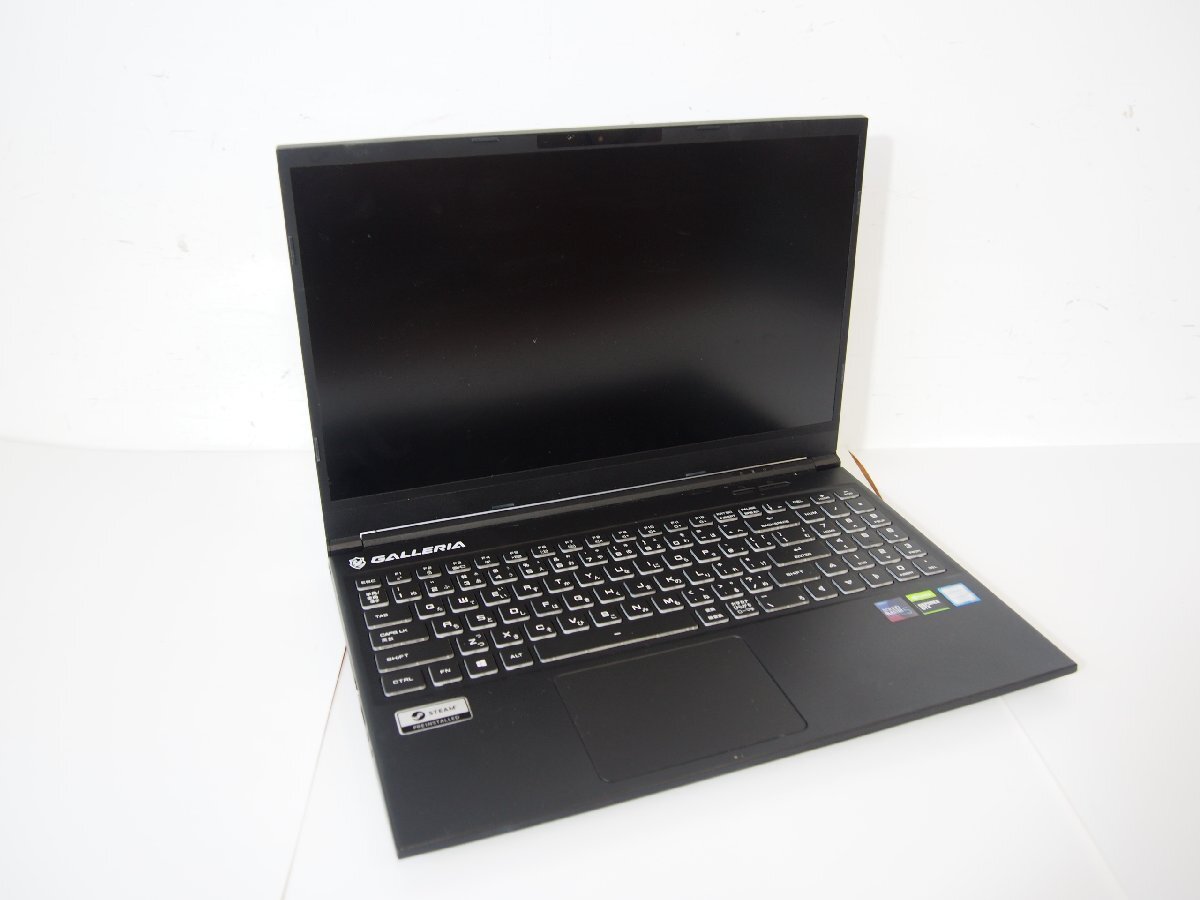 ☆【3F0728-3】 GALLERIA ドスパラ GCR1650GF SRF6U(Intel Core i7-9750H @4.50GHz?) GTX1650 8GB ジャンク　