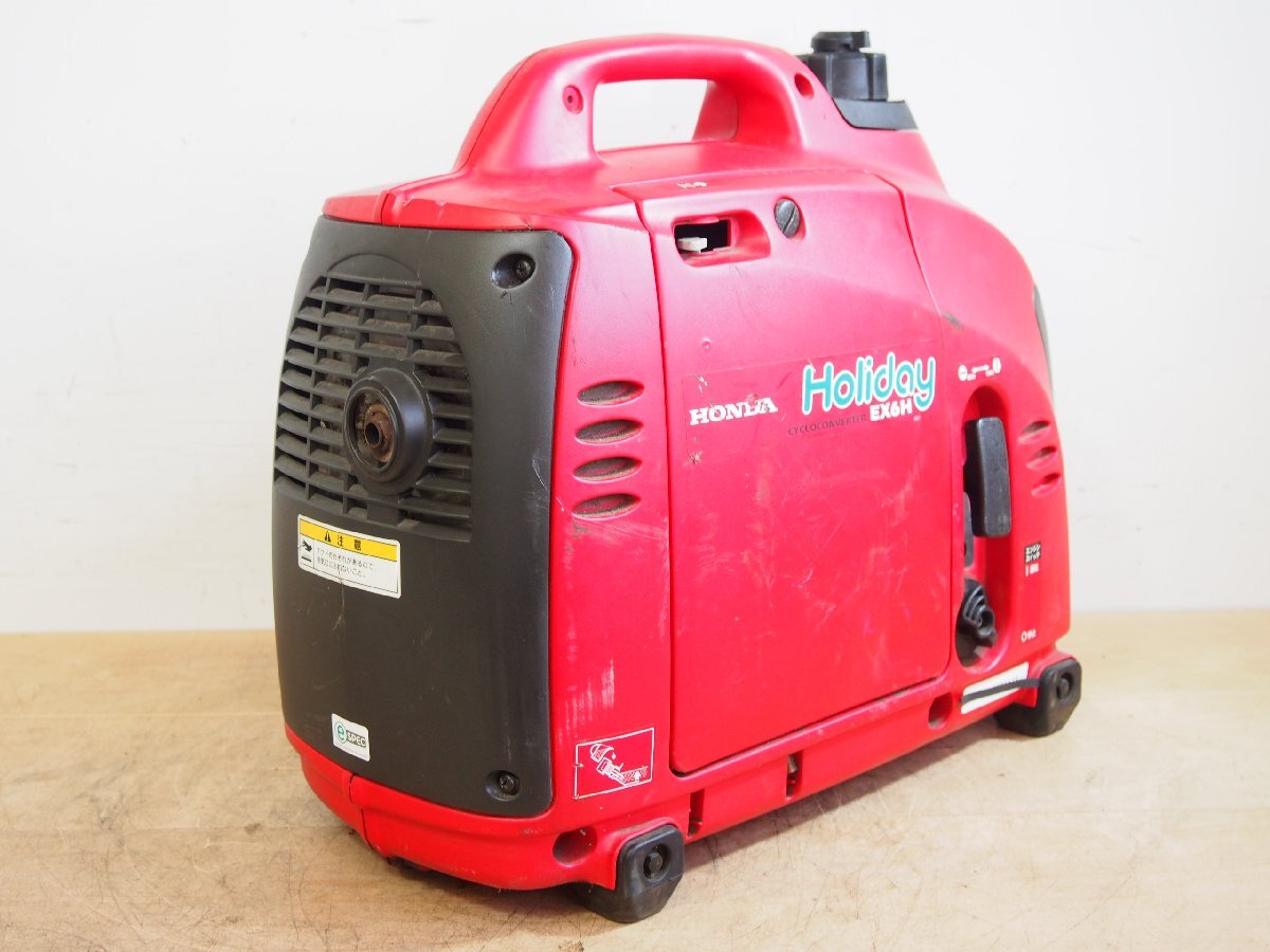 ☆【2T0811-15】 HONDA ホンダ ポータブル発電機 EX6H Holiday ジャンク