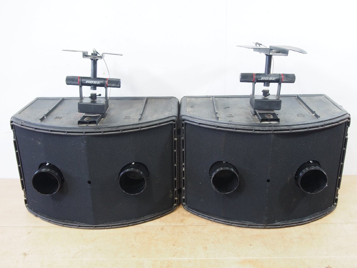 ☆【2T0807-5】 2個口発送 BOSE ボーズ PAスピーカー ペア 802C-Ⅱ 2台セット 金具付 802 SERIESⅡ 音響機器 オーディオ ジャンク　