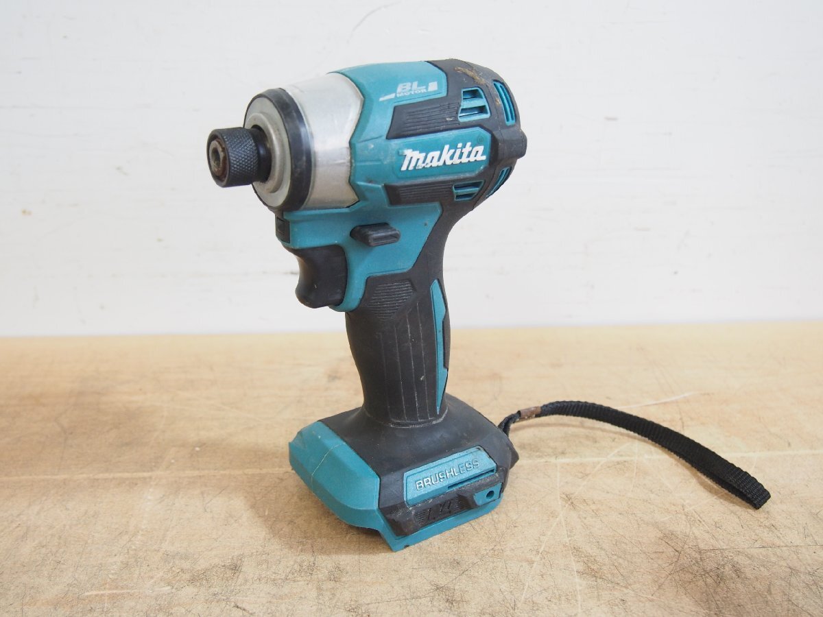☆【2T0729-6】 makita マキタ 充電式インパクトドライバ DTD173D 18V 本体 電動工具 ジャンク