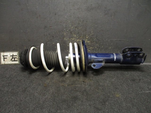【検査済】 H21年 ヴィッツ DBA-SCP90 左フロントストラット [ZNo:07001001]