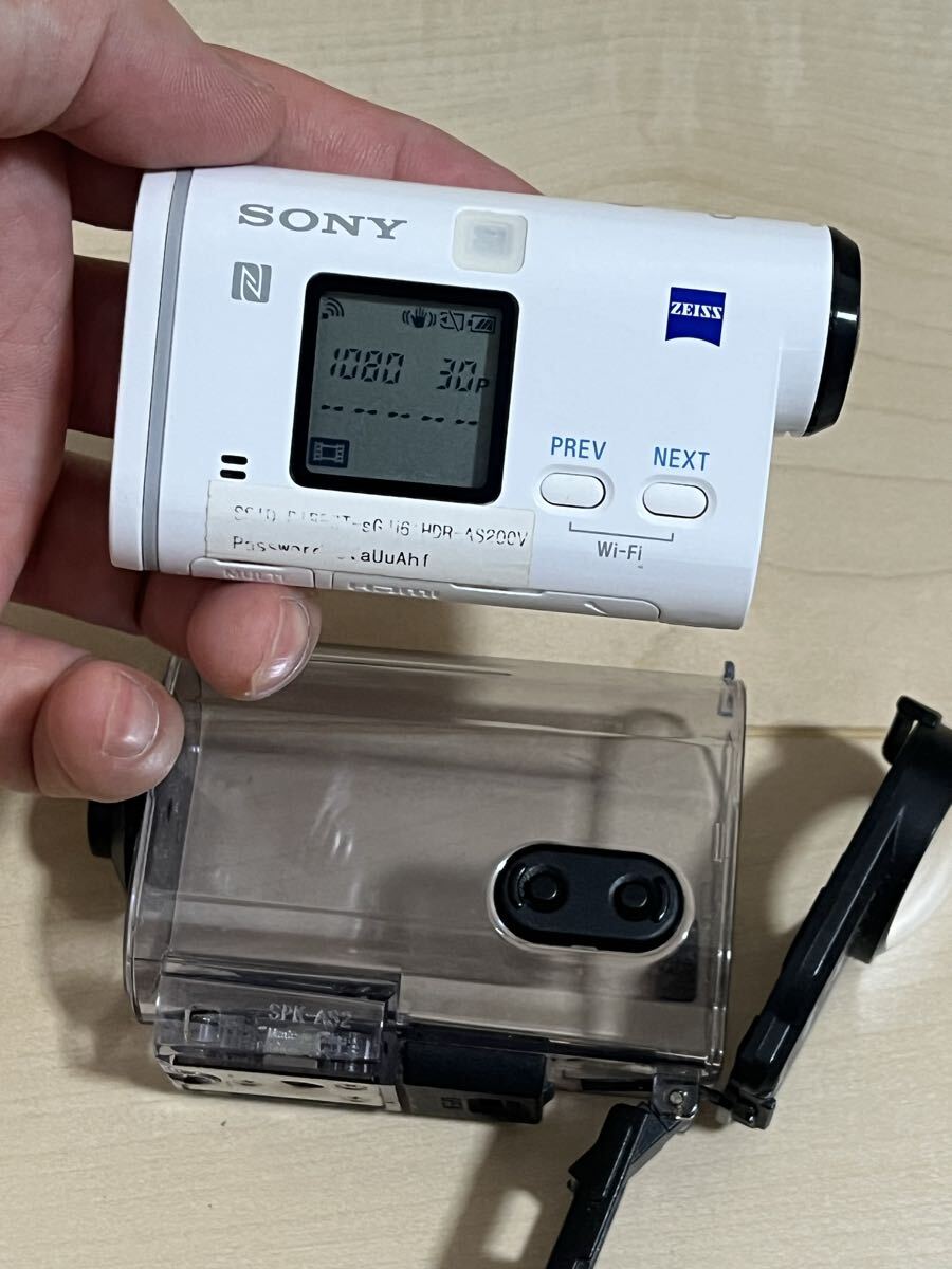 SONY デジタルビデオカメラ HDR-AS200V HD GPS WIFI 