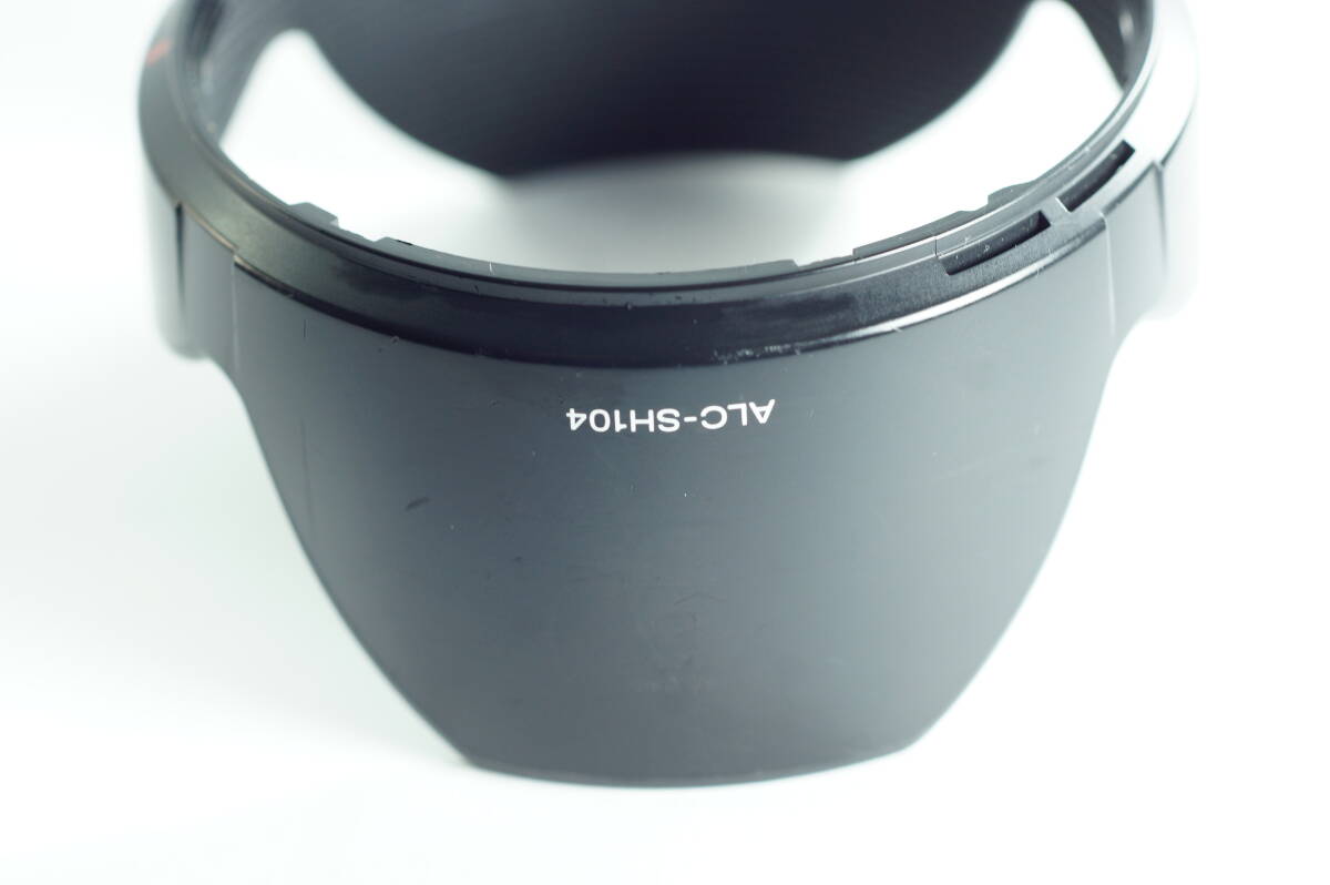 6ABIG-01『並品』SONY SONY ALC-SH104　AF DT18-250mm F3.5-6.3（SAL18250） 用 ソニー レンズフード HOOD SHADE