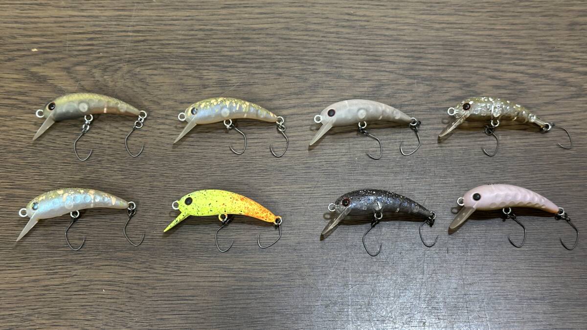 65) ☆1円～ ラッキークラフト ワウ WAH40FHFG2 8個 セット まとめ 現状品