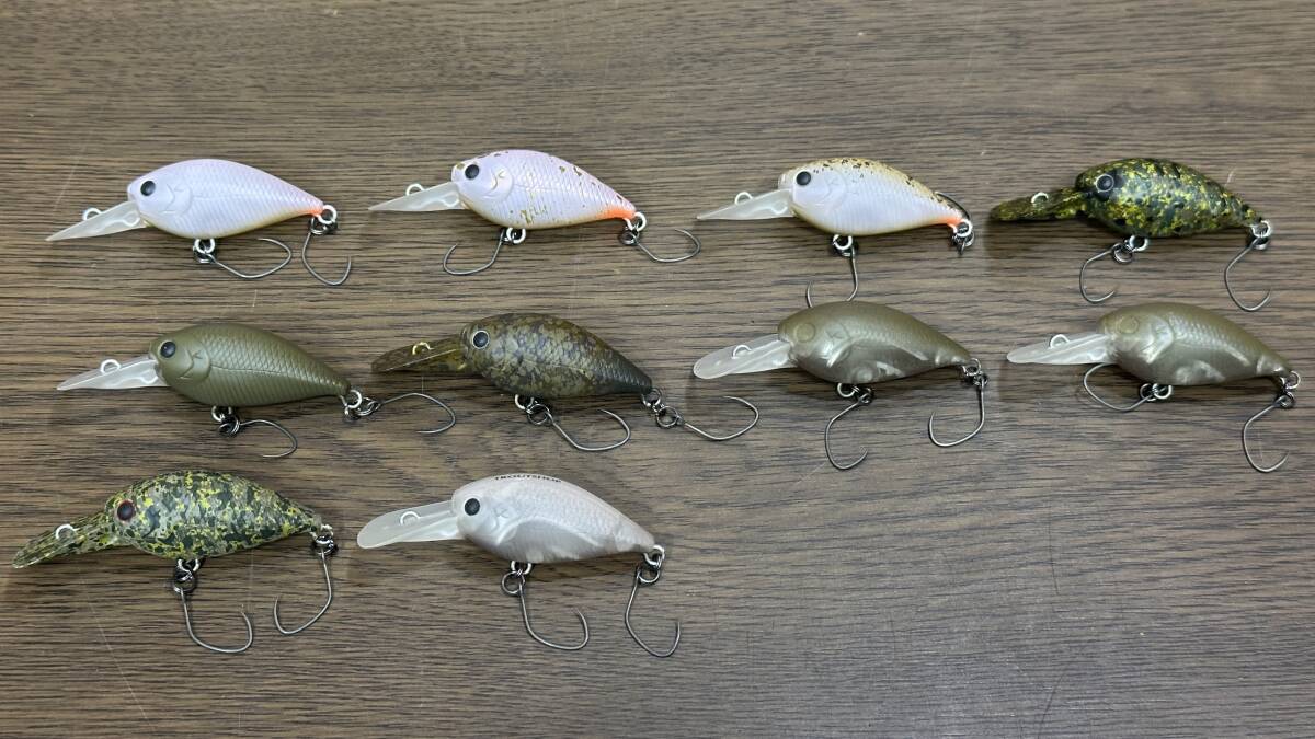65) ☆1円～ ラッキークラフト ディープクラピー LC MAX SS 10個 セット まとめ 現状品