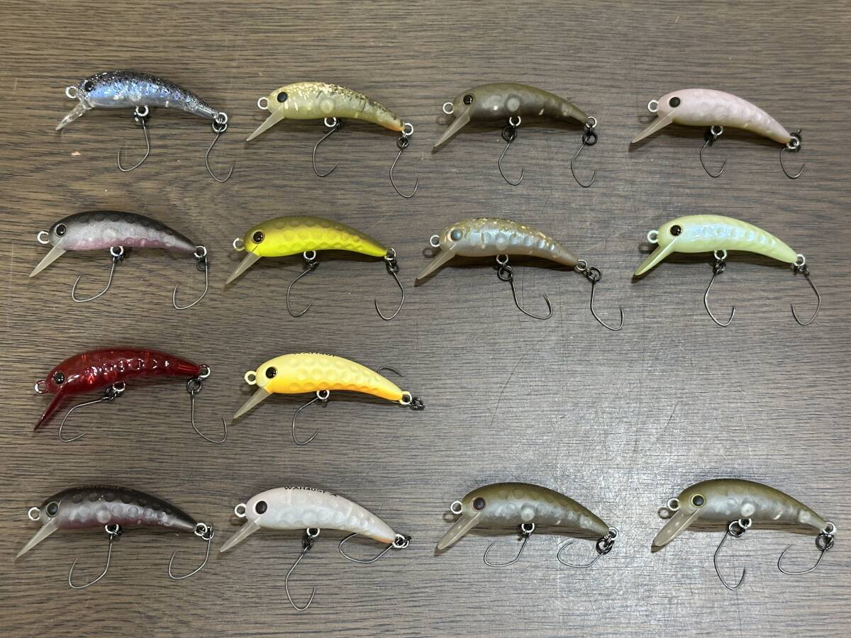 65) ☆1円～ ラッキークラフト ワウ WAH40F 10個 / ワウ40SF BELL＋ 4個 / 計14個 セット まとめ 現状品