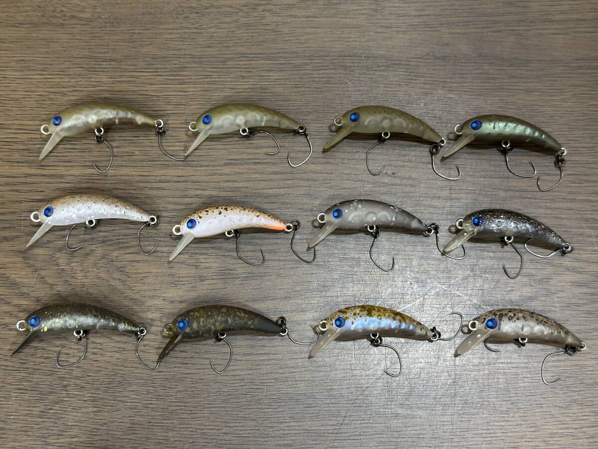 65) ☆1円～ ラッキークラフト ロデオクラフト RC ワウ WAH 12個 セット まとめ 現状品