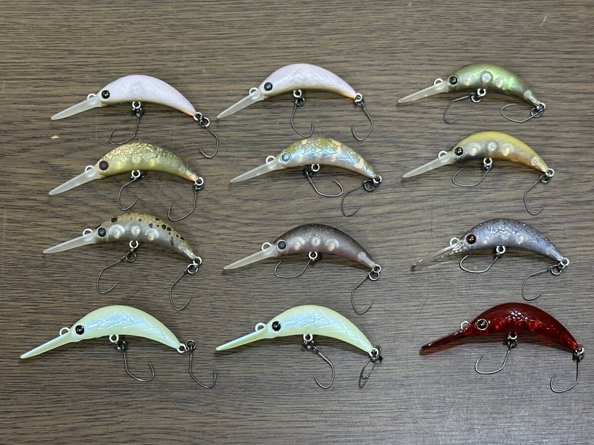 65) ☆1円～ ラッキークラフト アンフェア35F つぶアン 12個 セット まとめ 現状品