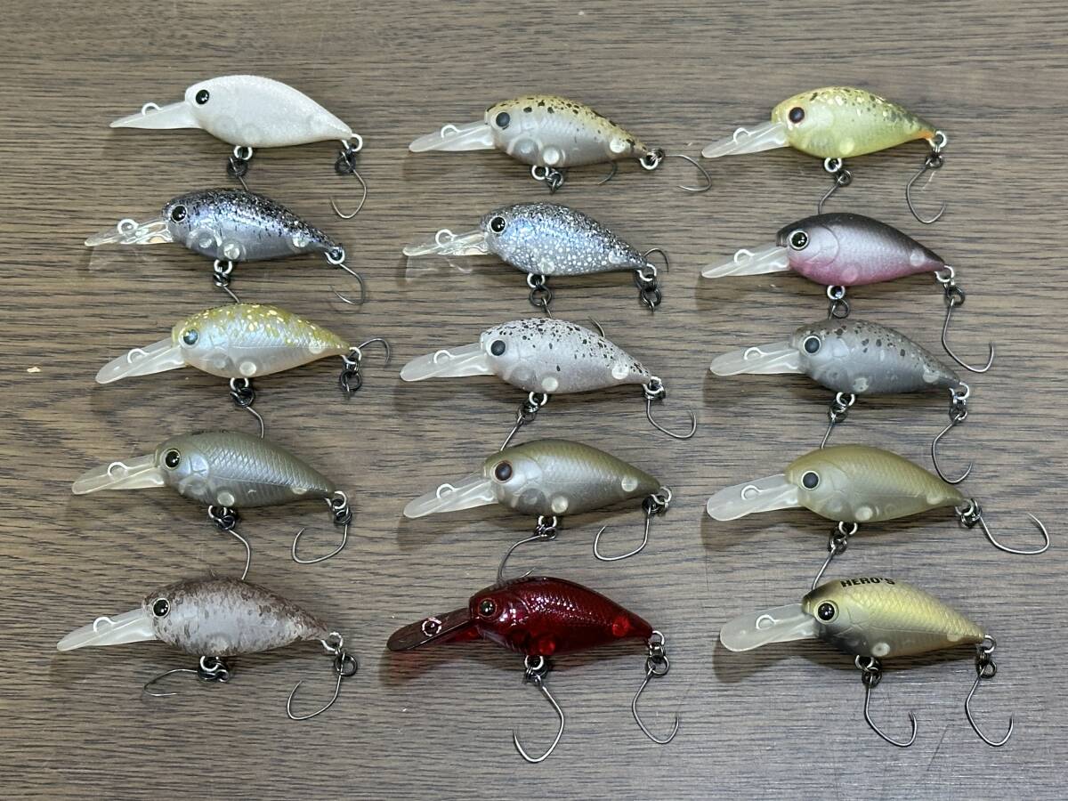65) ☆1円～ ラッキークラフト ディープクラピー 15個 セット まとめ 現状品