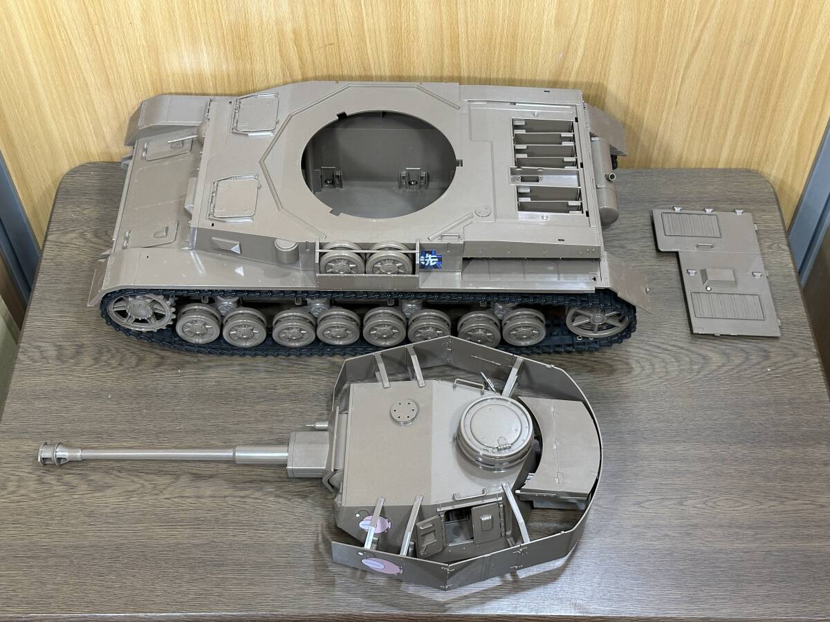 29) ●1円～ figma Vehicles IV号戦車H型（D型改）欠品多数 ジャンク 走行動作確認済み マックスファクトリー ガールズ＆パンツァー