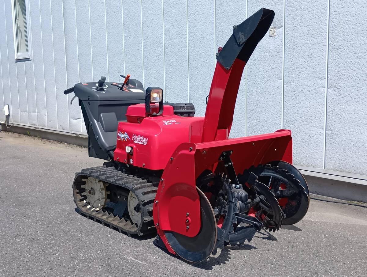 八戸発 ホンダ HONDA スノーラ 除雪機 HSM980iH ハイブリッド エンジン始動OK セルスタート 電動シューター 売切!!