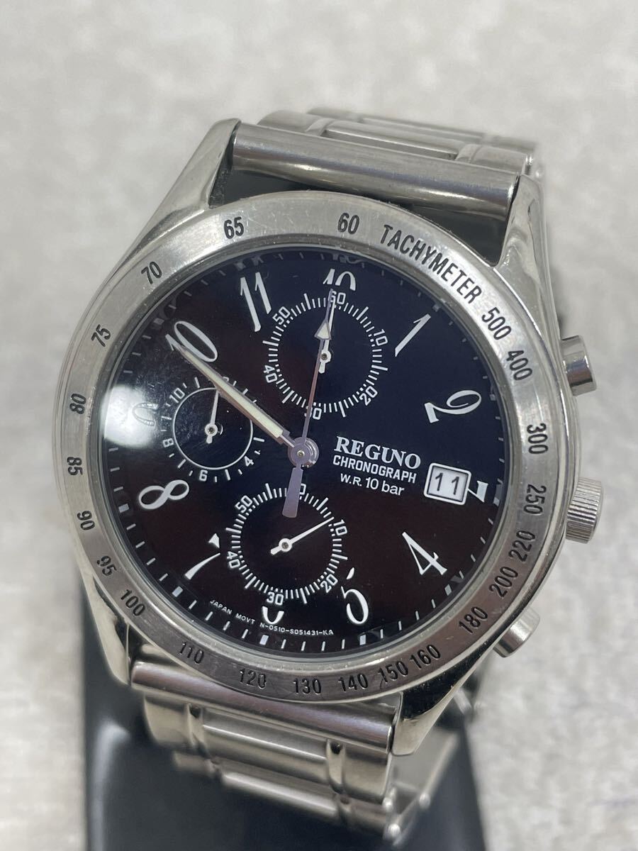 ☆ CITIZEN シチズン REGUNO 0510-S030242 クォーツ 腕時計
