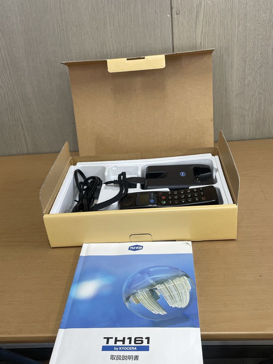 @京セラ PDC方式携帯電話 TH161 箱説有　コレクション
