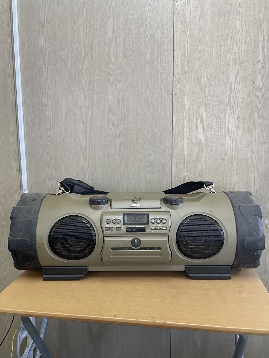 ★ Victor ビクター ドラムカン RV-X70 パワードウーハー CDラジカセ　通電確認済