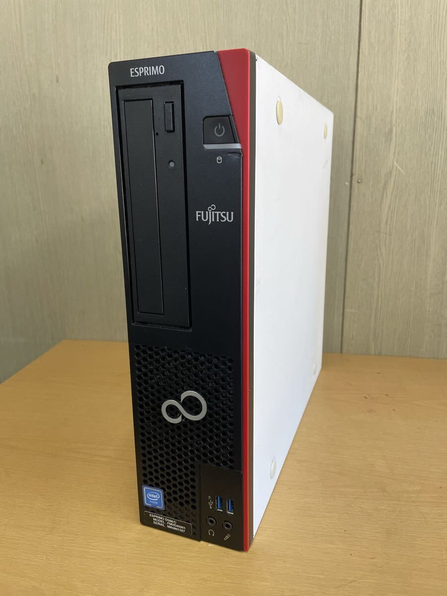 # FUJITSU 富士通　ESPRIMO D588/CMODE FMVD45001 通電確認済 デスクトップPC