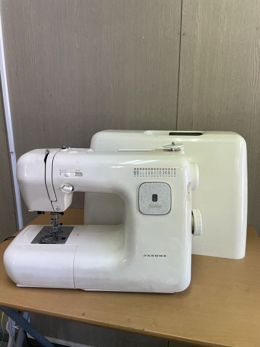 # JANOME ジャノメ ミシン　751型 コンピューターミシン　通電確認済