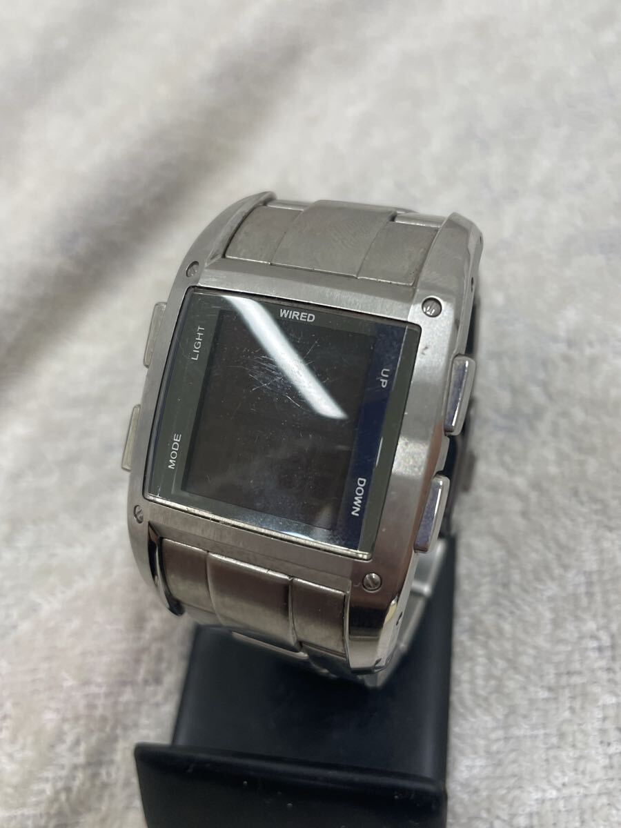 @ SEIKO セイコー　WIRED V570-0AD0 デジタル 腕時計 クォーツ