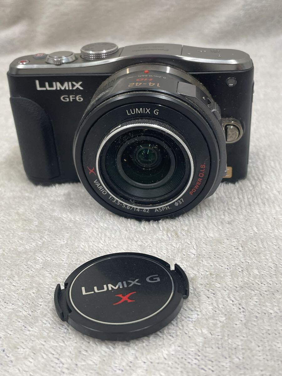☆ Panasonic パナソニック LUMIX DMC-GF6 ミラーレス一眼カメラ　通電確認済