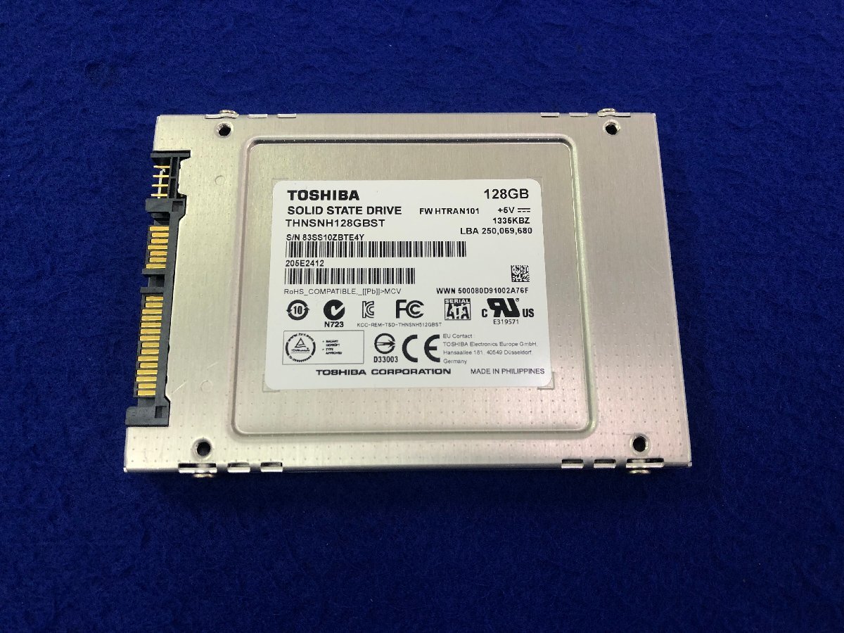 ユ■L5468　△TOSHIBA△ SSD△THNSNJ128GBST 128GB