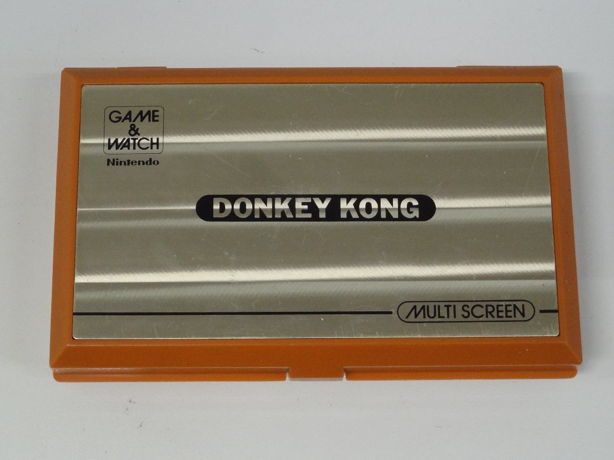 ユ■/Zこ0734　Nintendo ニンテンドー GAME&WATCH ゲームウォッチ MULTI SCREEN / DONKEY KONG DK-52 / 通電OK 訳ありジャンク 保証無