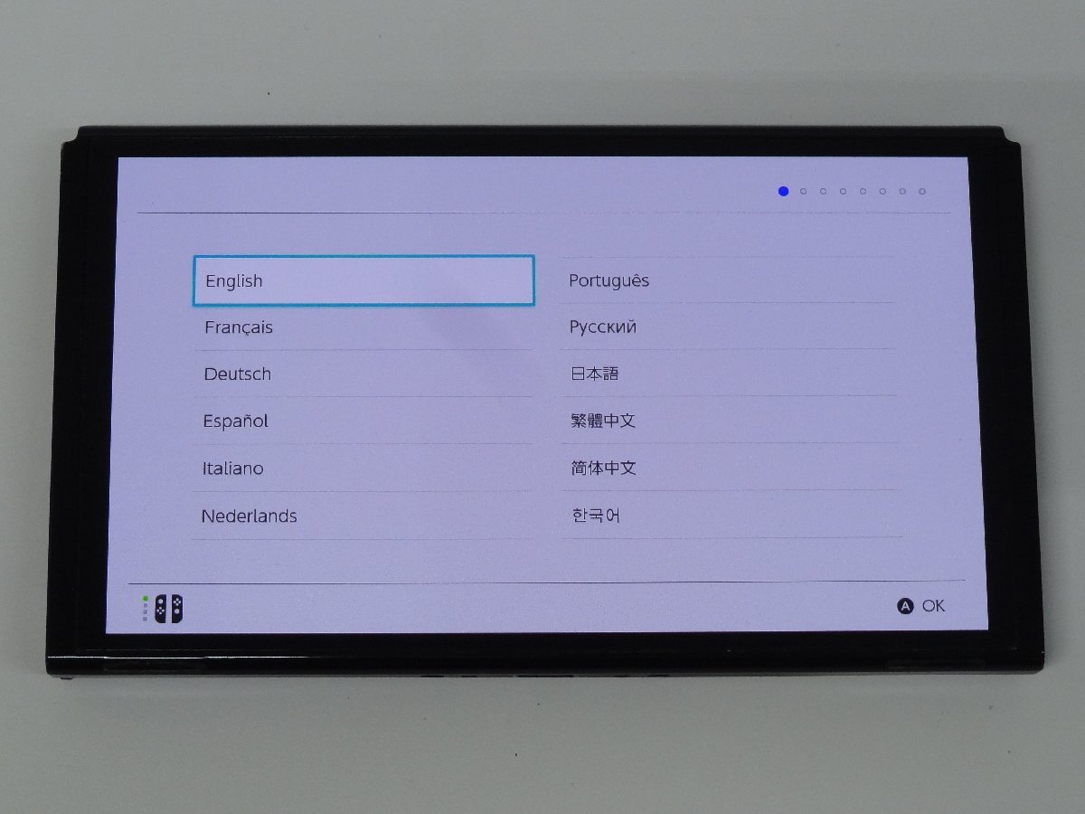 ユ■/Zこ0694　任天堂 スイッチ Nintendo Switch 有機ELモデル 本体のみ HEG-001 訳ありジャンク // 保証無