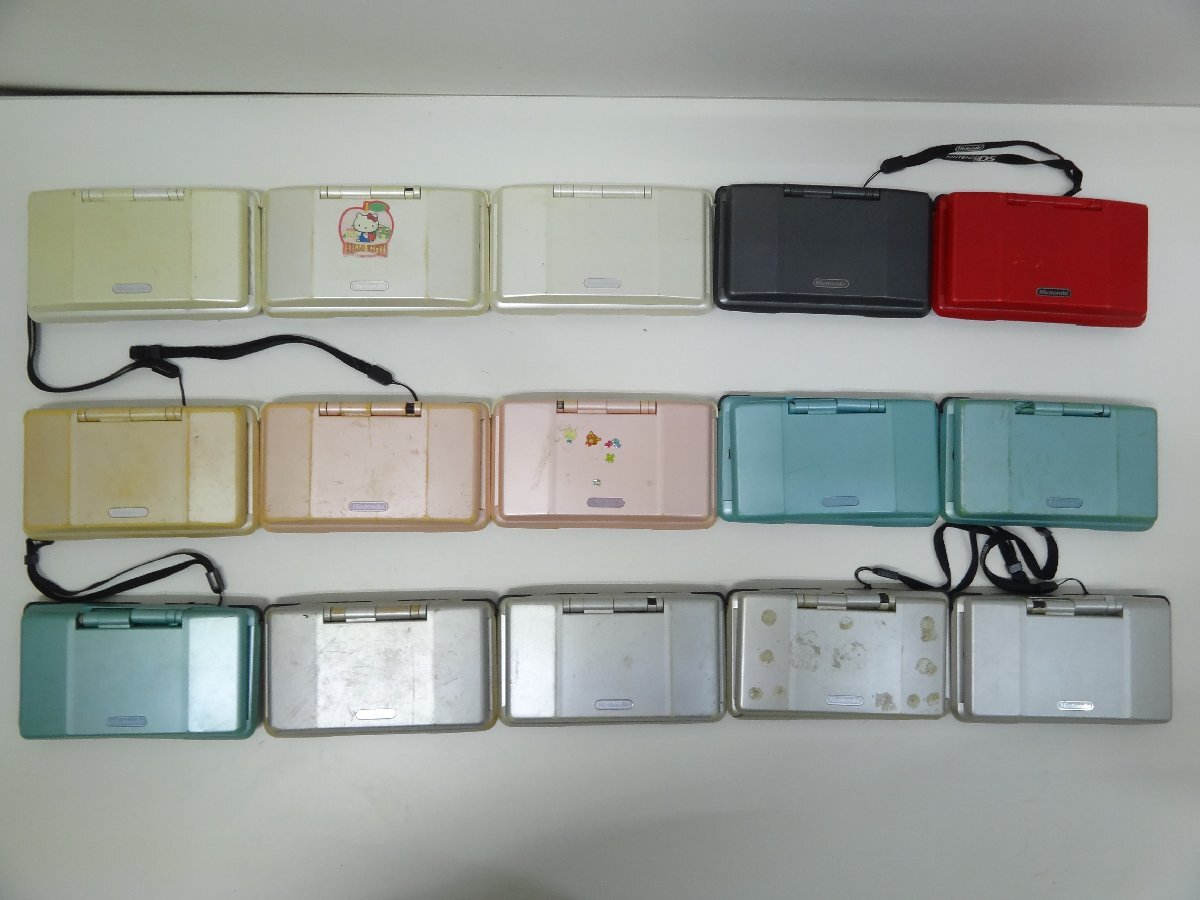 8■/Zこ0744　Nintendo DS ニンテンドーDS 初代 本体 ジャンク 10台セット NTR-001 部品取り等 / 保証無