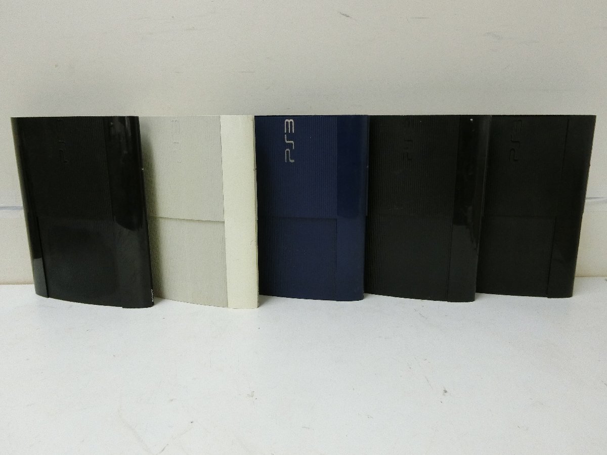 12■/Zク6153 SONY PS3 CECH-4000B CECH-4200B CECH-4300C / 計5台 まとめて 本体のみ /動作未確認 ジャンク