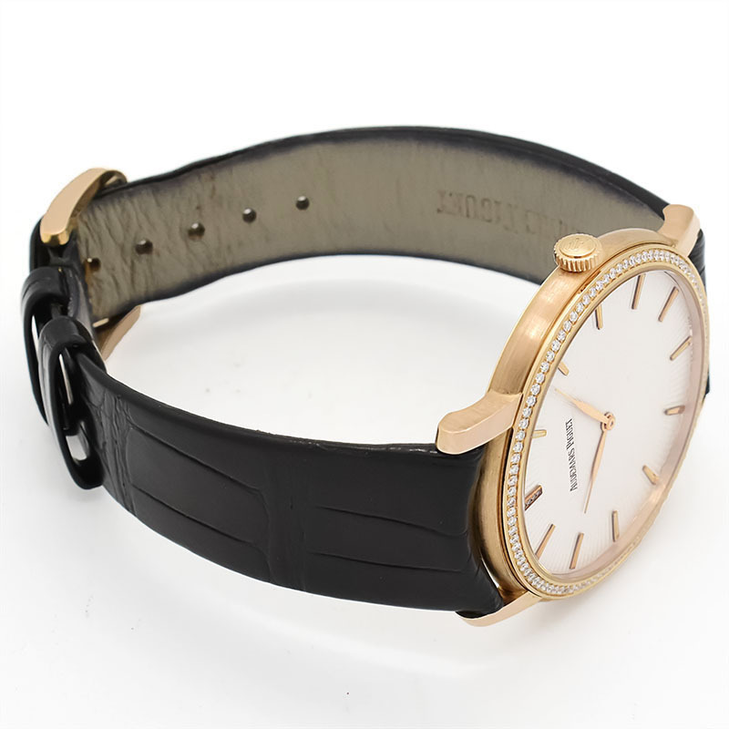 オーデマ・ピゲ AUDEMARS PIGUET ジュールオーデマ エクストラシン 15182OR.ZZ.A102CR.01 メンズ USED 中古