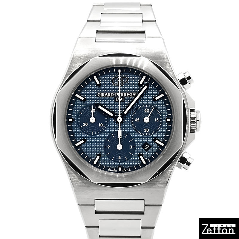 【国際保証書有り】ジラール・ペルゴ GIRARD-PERREGAUX ロレアート クロノグラフ 81020-11-431-11A メンズ USED 中古