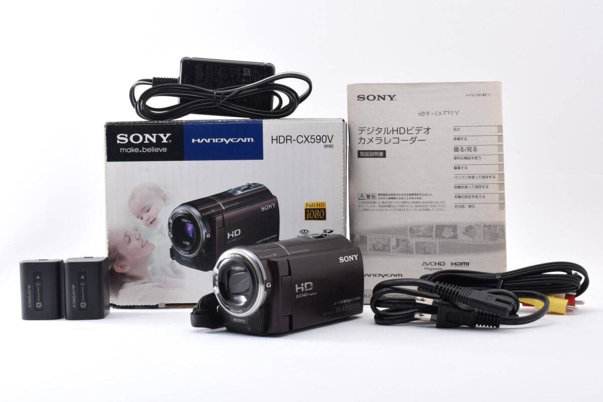 ★良品★ ソニー SONY HANDYCAM HDR-CX590V Y3984#08