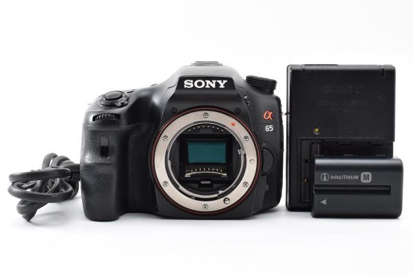 ★良品★【ショット数5040回】ソニー SONY α65 SLT-A65V ボディ Y3980#31