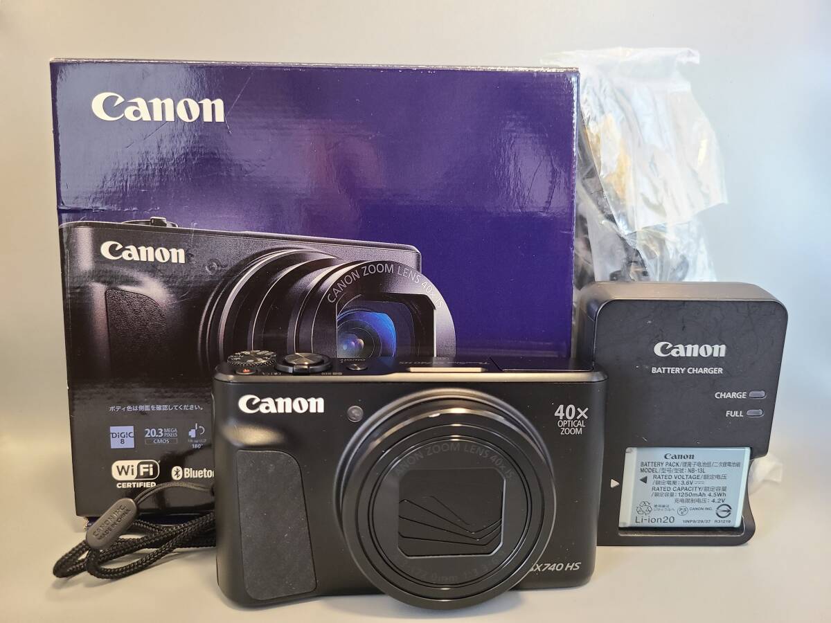 デジタルカメラ キヤノン Canon PowerShot SX740 HS　1円スタート