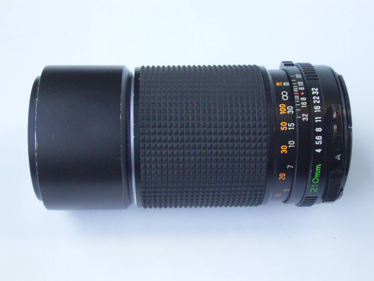 カビ・くもりなしの良品！Mamiya マミヤ Sekor セコール C 210mm F4　MAMIYA645 SEKOR