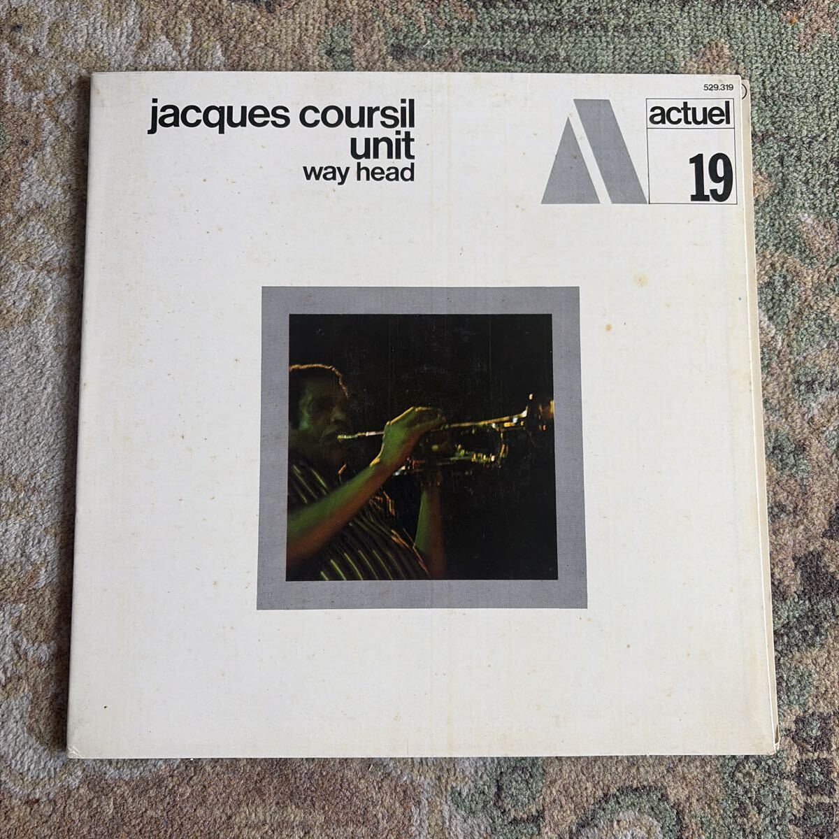 仏オリジナル! Jacques Coursil Unit ジャッククールシル Way Ahead LPレコード BYG Records Actuel 529319 フリージャズ レア 試聴済/b3