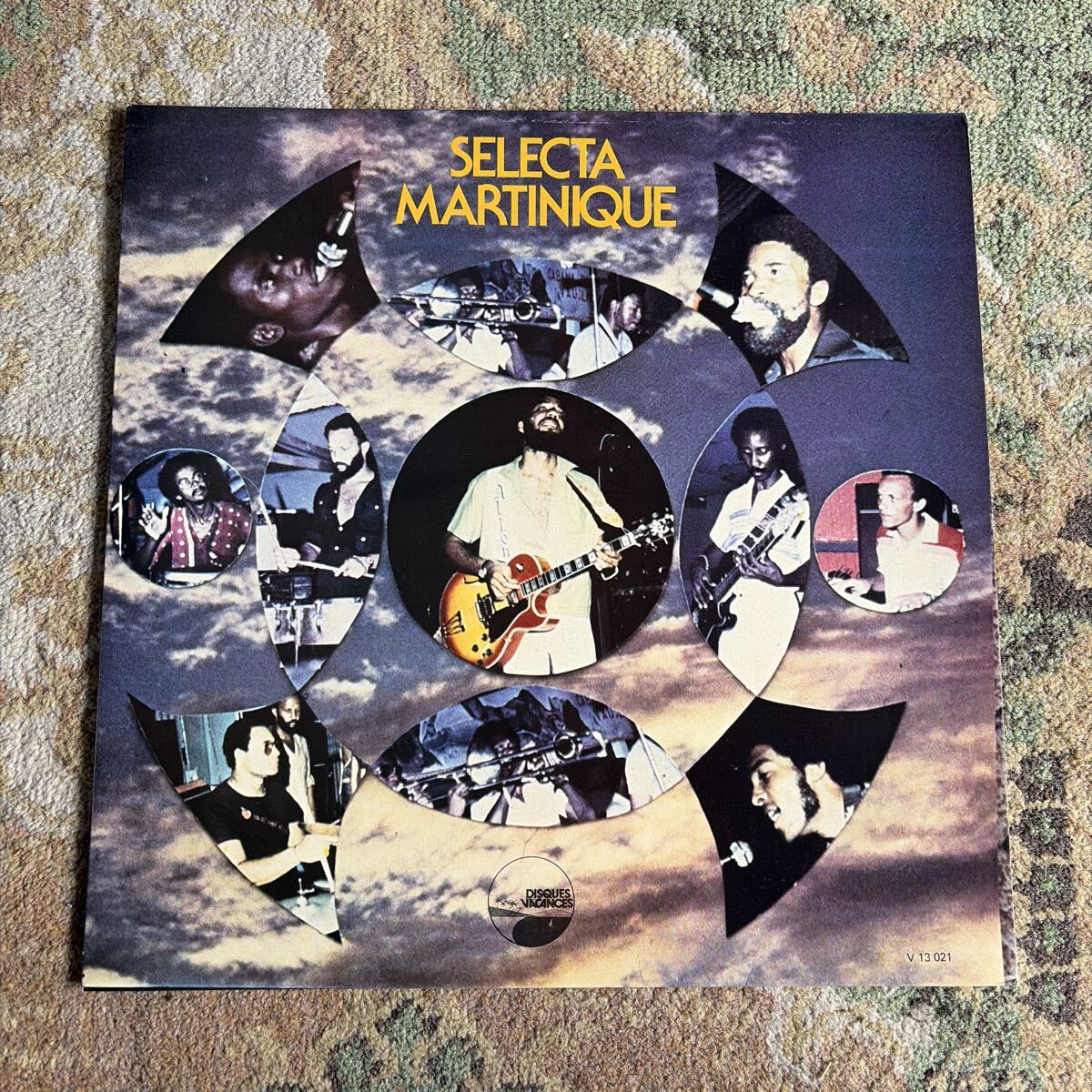 激レア! Selecta Martinique セレクタマルティニーク LPレコード フレンチカリブ Disques Vacances V13021 レアグルーヴ Tropical試聴済/b5