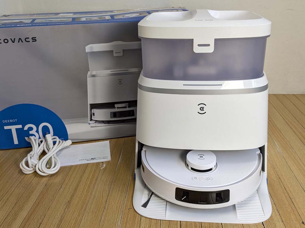 △ECOVACS エコバックス ロボット掃除機 DEEBOT T30 PRO OMNI ロボット掃除機