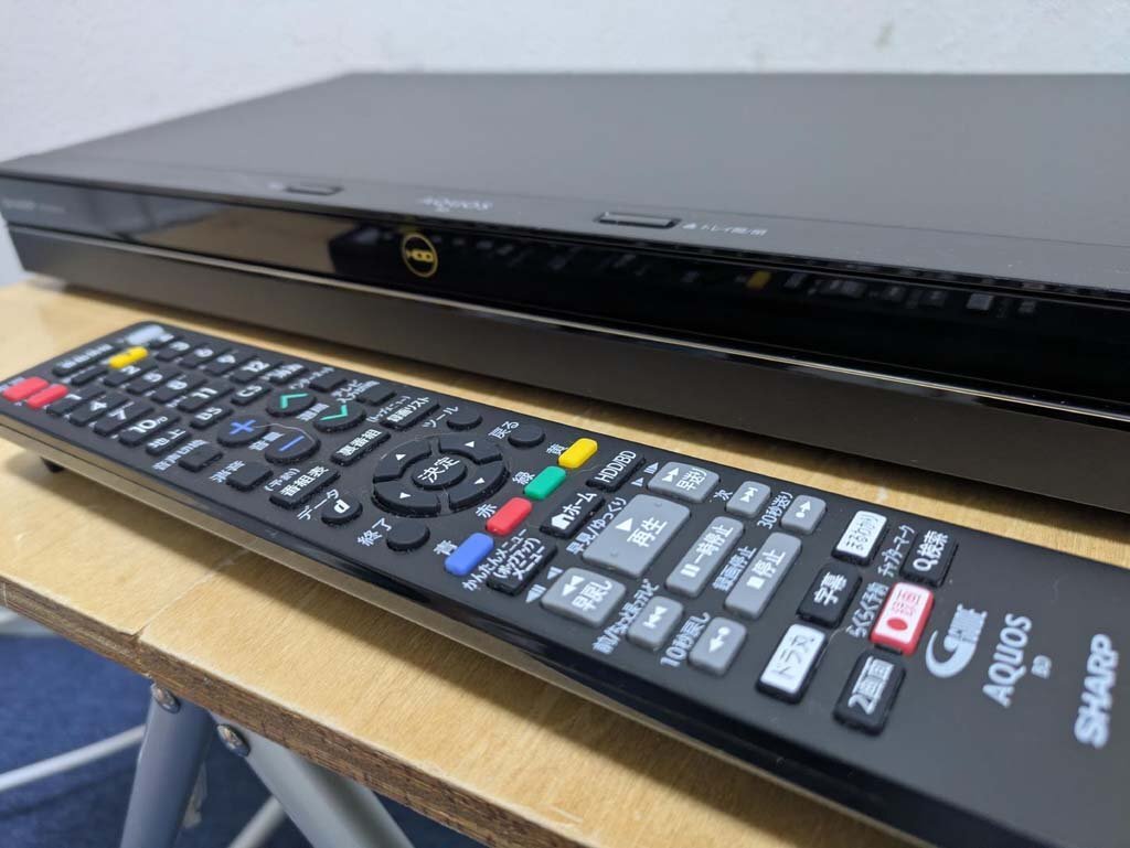 △SHARP シャープ 2番組同時1TBHDD内蔵ブルーレイレコーダー BD-NW1100 動作品