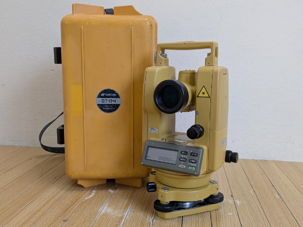 △TOPCON トプコン デジタルセオドライト DT-114