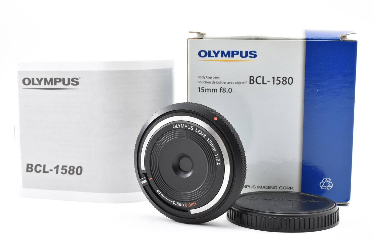 ■ ほぼ新品 ■　オリンパス　OLYMPUS Body Cap Lens 15mm F8.0 M0719#A-462