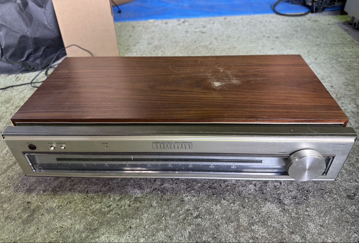 KA469 LUXMAN FM専用チューナー　T-110 通電のみ確認済みオーディオ機器　チューナー