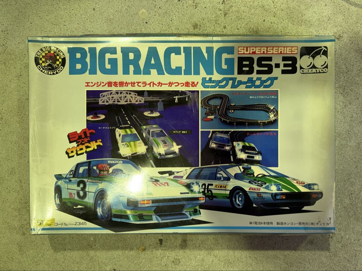 KA47チェリコ ビッグレーシング BS3 CHERYCO ミニカー フェラーリ ホンコン説明書あり　動作未確認レーシングカー　ラジコン　