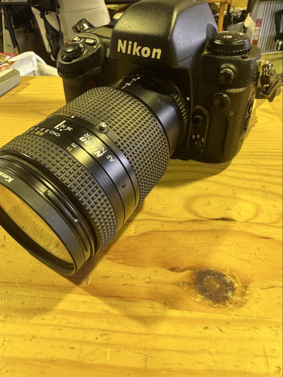 ka504 nikon ニコン F100 一眼レフ フィルムカメラ ボディ　レンズ　35-70mm 1:2.8 D 動作未確認