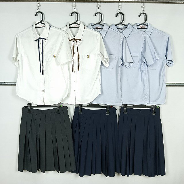 ブラウス スカート その他 1円 中古 制服 学生服 セット 詰合わせ 39CS-581 DF
